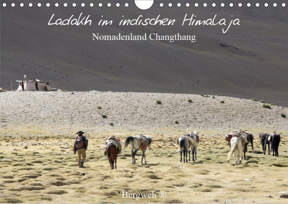Monatskalender, Bildkalender, Fotokalender, Natur, Nomaden, Nordindien, Changtang, Himalaya,