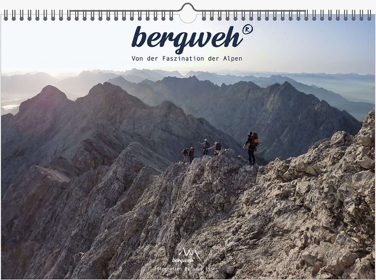 Bergweh®, Kalender, Monatskalender, Bergweh-Kalender, Alpenkalender, Bergkalender