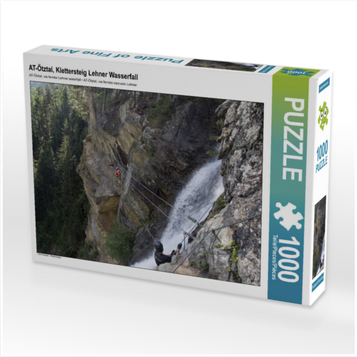 Bergweh, Puzzle, Ötztal, Klettersteig, Via Ferrata, Lehner Wasserfall, Seilbrücke
