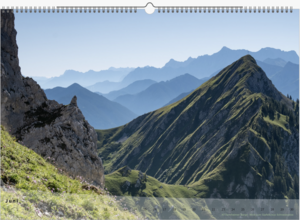 Bergweh®, Kalender, Bergwehkalender, Monatskalender, Alpenkalender, Bergkalender